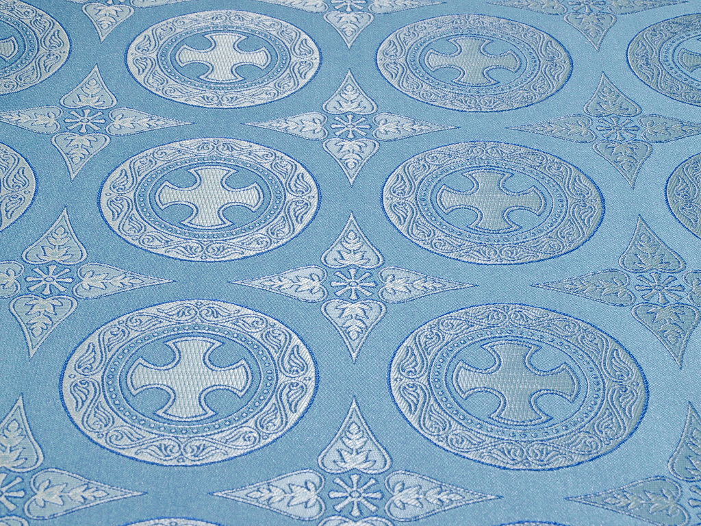 1434DS Damask new goluboi