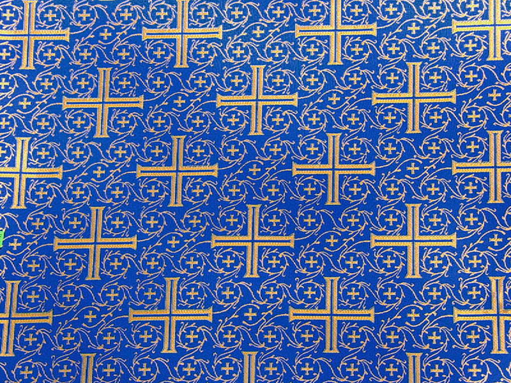 1647DG Krest vizantiiskii sinii